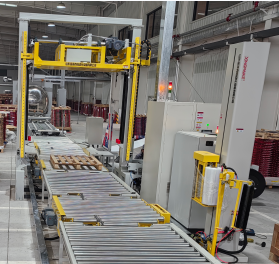 雙穿劍棧板打包纏繞機(jī)