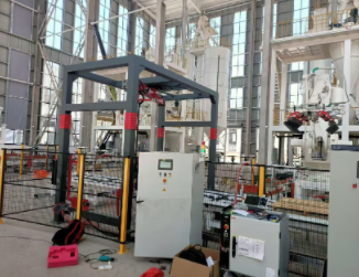 懸臂纏繞機安裝現場